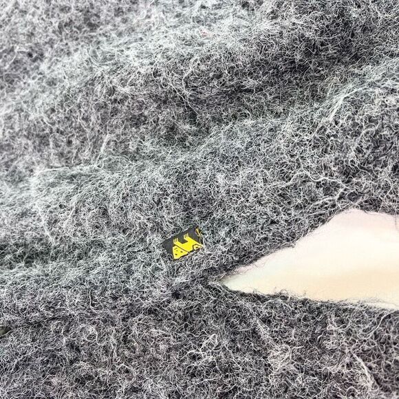 Peruvian Trading Co Sweater Womens Medium Gray Virgin Acrylic Button Up Cardigan - Picture 7 of 10